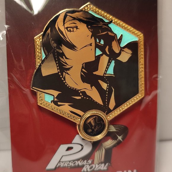 Persona 5 Yusuke Kitagawa Golden Series Enamel Pin - Picture 1 of 3